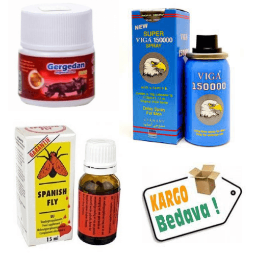 EN UZUN GECE PAKETİ 3-  *( SERTLEŞTİRİCİ-10 TABLET GERGEDAN PLUS) *(GECİKTİRİCİ-VİGA 150 BİN SPREY) *   3-( BAYAN İSTEK ARTIRICI DAMLA-SPANHIS FLY)